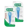 50 Enhebradores De Hilo Dental Gum® Eez-thru® 2 Paquetes