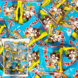 Kuppy Ramune, Share Pack, 0.2 oz (5 g) x 50 bags, Assorted (Orange, Strawberry, Lemon Flavor), Large Capacity, Individual Packaging, Commercial Use, Small Pouch, for dispensing, bulk distribution