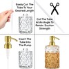 AUNRGO Gold Soap Dispenser Pump Replacement - Brushed Finish 304
