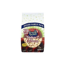 Fruit Bowl Fruit Flakes Raisins with Yogurt Coating (10x30g)