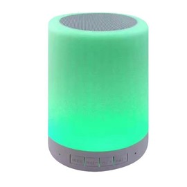 Ziyan Portable Bluetooth Speaker Wireless Mini Player Touch Pat Light LED Night Light Bedside Lamp for Better Sleeping for Kid Gift