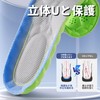 RWZB【2組セット】 インソール/疲れない 衝撃吸収 抗菌 消臭 柔らかい/通気性/汗を吸収する 土踏まず インソール 靴 中敷き
