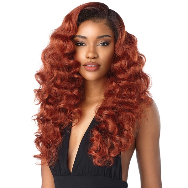 Sensationnel WHAT LACE 13x6 Wigs - Cloud 9 Synthetic Hair Hand Tied Natural Preplucked Hairline Illusion Lace Frontal Lacewig -Whatlace DARLENE (T1B/JADE)