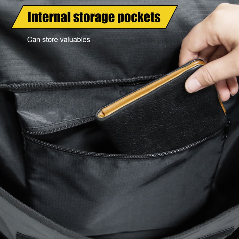 Wheelchair Back Hanging Bags Large Capacity Storage Pouches with Single