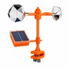 Solar Bird Repeller for Garden Protection – 3-in-1 Reflective Wind