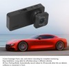 Dash Camera Triple Lens Rotatable HD1080P Night Vision 2in ISP