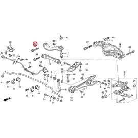 Honda (Honda) Genuine Part Bolt B danpa-buraketuto Part Number 90172 – SP0 – 000