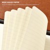 Indeme A5 Notebook - Classic notebook A5 with Faux Leather