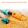 VARONGHKOO Corn Peel Thresher Corn Stripper Use with Electric Drill