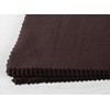 Soimoi Solid Dark Brown Precut 10-inch Cotton Fabric Bundle Quilting