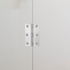 LEXININ 20 PCS 3 Inch Door Hinges, 75mm Stainless Steel