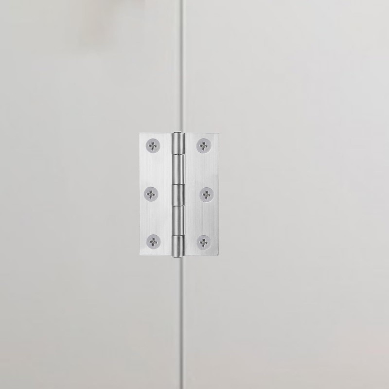 LEXININ 20 PCS 3 Inch Door Hinges, 75mm Stainless Steel