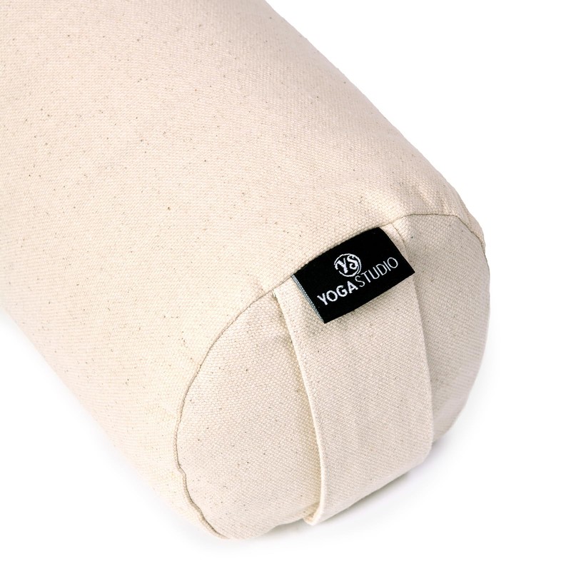 Yoga Studio Organic Lightweight Kapok Mini Bolster Perfect for Yoga