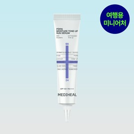 Mediheal 메디힐  피디알엔 수분 선세럼 매끈 톤업 미니어처 (SPF 50+) 15ml, 1개 MediHeal PRN Hydrating Sun Serum Smooth Tone-Up Miniature (SPF 50+) 15ml, 1 piece
