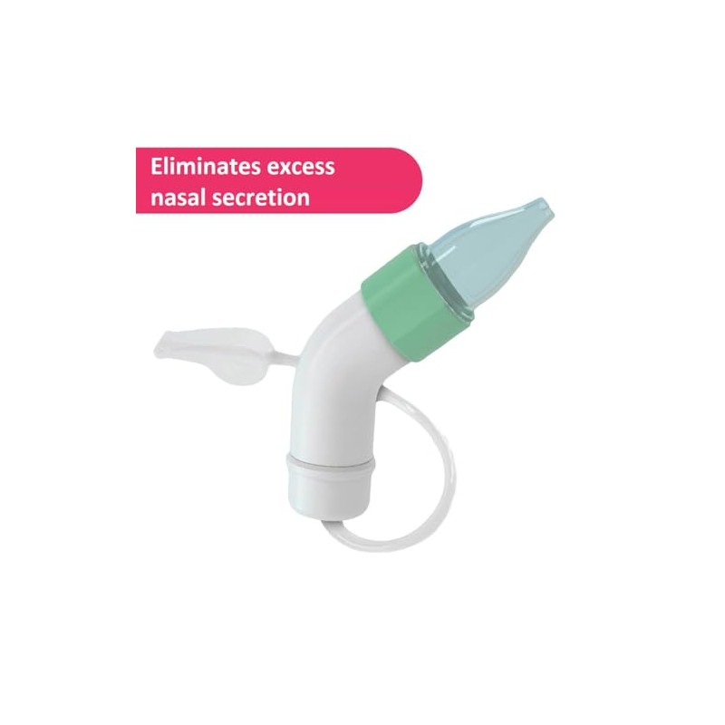 CHICCO, Aspirador Nasal Para Bebé PhysioClean, Boquillas Desechables