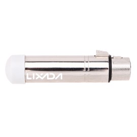 Lixada 2.4G ISM DMX512 Wireless Female XLR Receiver LED Lighting for Stage PAR Party Light
