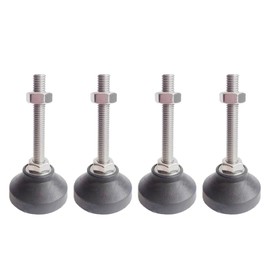 BORDSTRACT Juego De 4 Patas Niveladoras para Muebles, Nivelación De Altura m6 para Mesas, Sillas, Sofás, Bancos De Trabajo, Armarios, Etc.