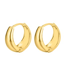 Clepsidra® Aretes de aro para mujer, acero inoxidable. Regalos y joyeria para dama elegante. Accesorios para mujer, pendientes ideales para regalar en cumpleaños, bodas y aniversarios. Earings Jewelry