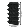 JUMRHFAN Large 30 Pockets Hanging Shoe Storage Organiser for Closet