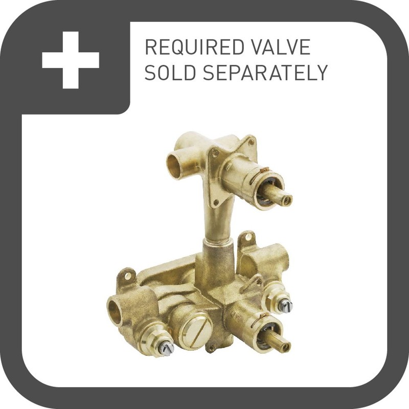 Moen T4111 Kingsley Moentrol Shower Valve with 3-Function Integrated Diverter