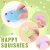 LHKJ 20 Pcs Cute Animal Glowing Mini Squeeze Mesh Ball