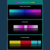 Sound Reactive LED Light Bar RGB Colorful APP Control Audio