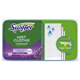 Swiffer 1000591 8 x 10 in. Wet Cloth Mop Refill - Pack of 24