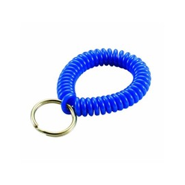 Flexible, Expandable Wrist Coil Key Holder, Black CEB74620