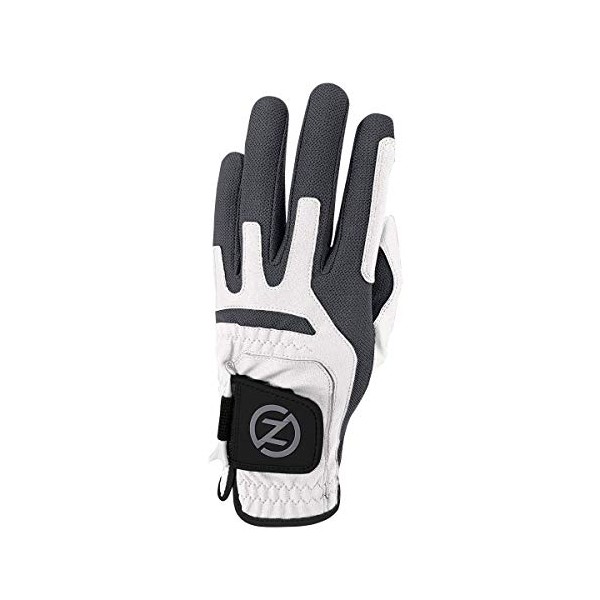 Zero Friction Men's Ultra Tac Universal-Fit Golf Glove, White (GL80001)
