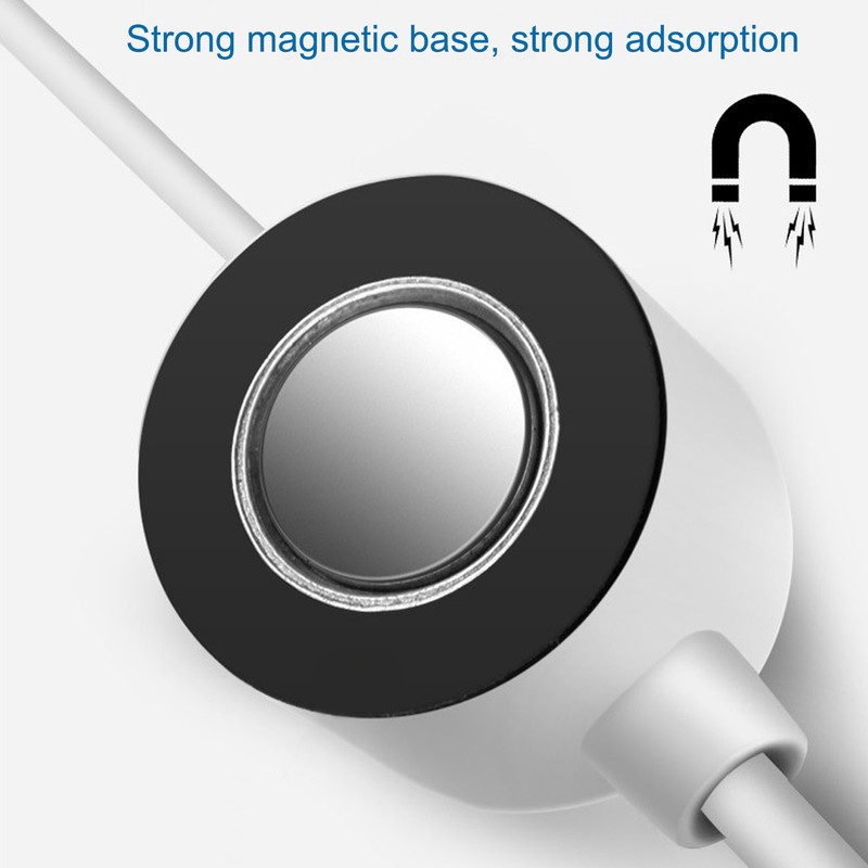 Sewing Machine Light Adsorbable 360° Rotating Gooseneck Silicone Portable Green