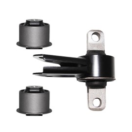 Juego de 3 piezas de montaje diferencial frontal con soporte de buje compatible con Jeep Grand Cherokee 2005-2010 Commander 2006-2010, reemplaza 52114354AA 52089516AB 905-404 905-405