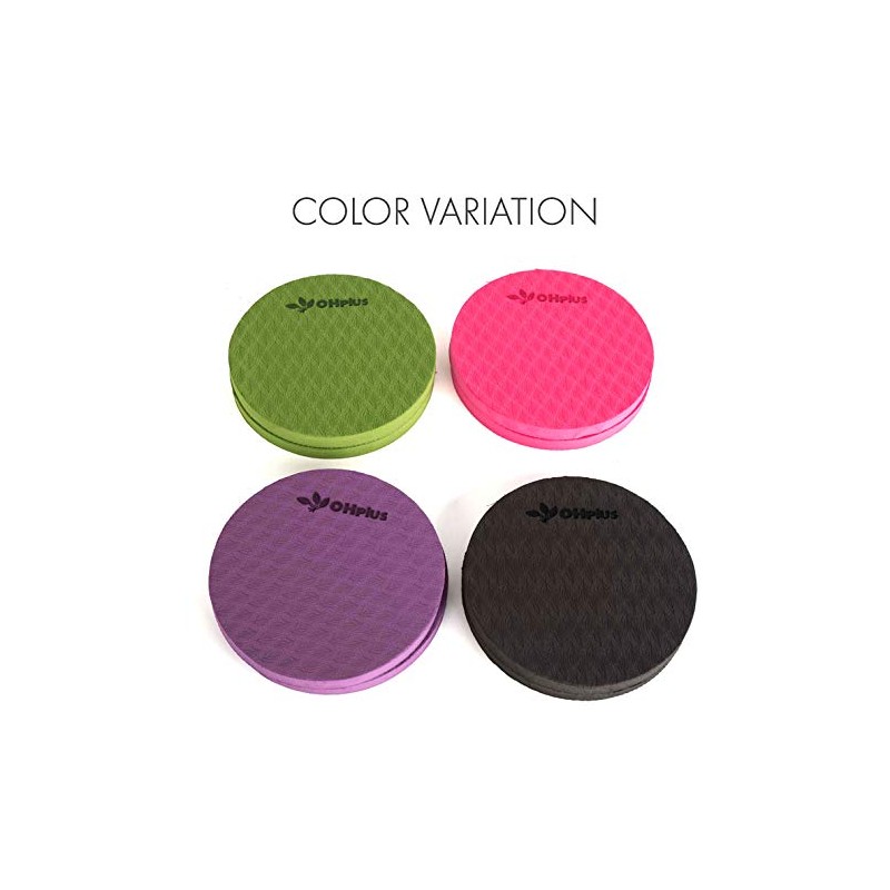 OHplus Yoga Pad 2 Pack 15mm Thick Elbow Knee Pad