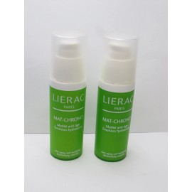 LIERAC MAT-CHRONO ANTI-AGING MATTIFYING MOISTURIZING EMULSION 1.42 OZ (LOT OF 2)
