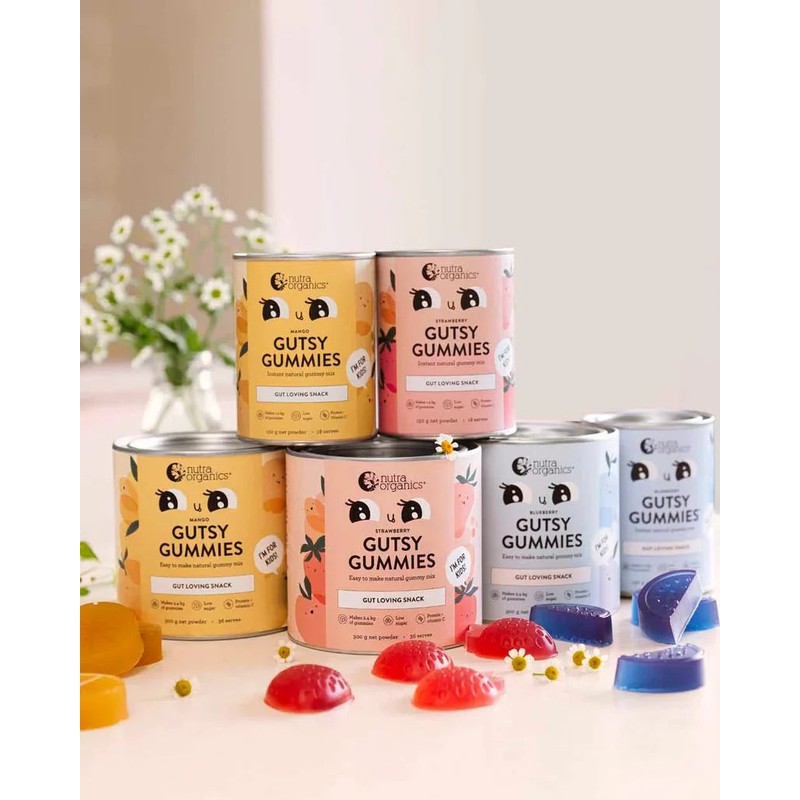 Nutra Naturals Gutsy Gummies, Mango / 300g