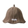 Loyly Sauna Hat, Men's, Women's, Towel Fabric, Double Layer, Washable,