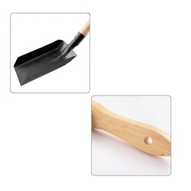 Giilayky Coal Shovel and Hearth Brush Set, Fireplace Shovel and Brush, Hearth Tidy Set, Fireplace Tool Set, Fire Pit Tools