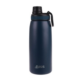 Oasis Double Wall Insulated Sports Bottle 780ml Navy