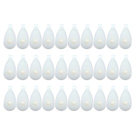 25pcs Single Pulley Roller, Wire Towing Wheel Lifting Rope Pulley Block with Plastic Design for Agriculture Greenhouse Barns