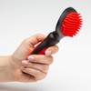 Mikki Dog, Puppy, Cat Grooming Massage Slicker Brush - Gentle,
