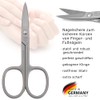 Drei Schwerter Curved Nail Scissors, Sharp Blade for Precise Nail