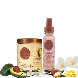 Ritual Botánico Keratina Orgánica | Treatment to Straighten, Repair and Relax Hair | All Natural, Organic & Vegan Ingredients | Product of Colombia | 2 Piece Kit