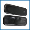 A ABSOPRO 2 Pcs Black Rubber Car Front Rear Bumper