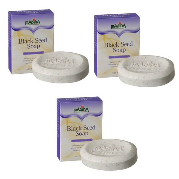 3 Pack - Blackseed Soap With Shea Butter