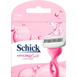 Schick HydroSilk Razor Replacement Blades (Pack of 3)