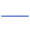 Alumicolor Aluminum Straight Edge with Center Finding Back, 36IN, Blue
