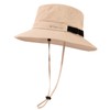 Khaki Mens Wide Brim Golf Bucket Cooling Sun Hat XL
