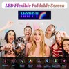 Plikapli Programmable Flexible LED Sign 15''x4'' Scrolling Bright Advertising LED