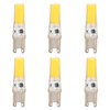 6pcs G9 LED Light Bulb COB Dimmable Professional G9 LED