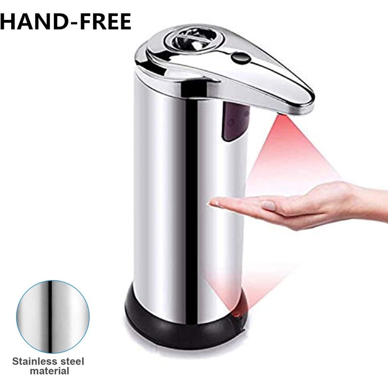 HJRUIUA Automatic Hand Motion Liquid Electric Soap Dispenser, IR Sensor,