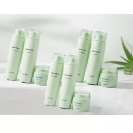 Lackver 라끄베르 알로에베라 3종세트 x3개 (스킨부스터+에멀전+크림) 여성기초화장품 단품세트 Lakewood Aloe Vera 3-Piece Set x3 (Skin Booster+Emulsion+Cream) Women's Basic Makeup Single Set